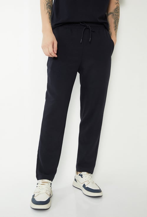 Men Textured Track Pant