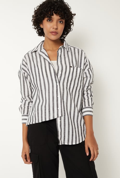 Women Striped Shirt