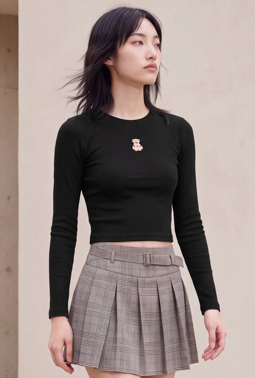 URB_N Women Embroidered Top