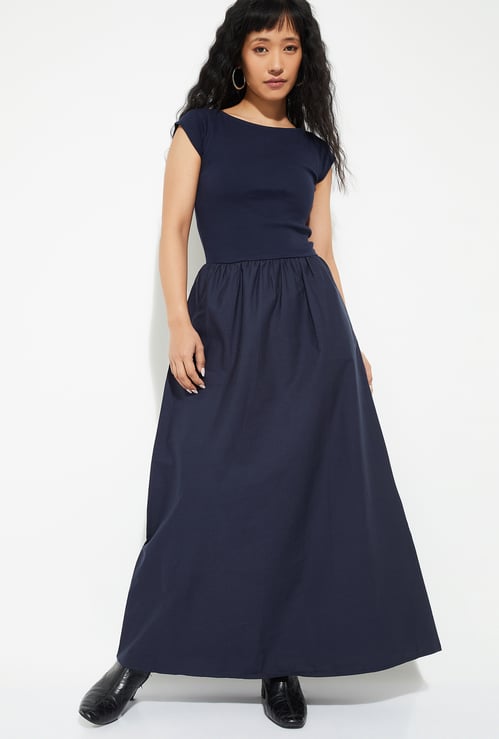 Women Solid Maxi Dress