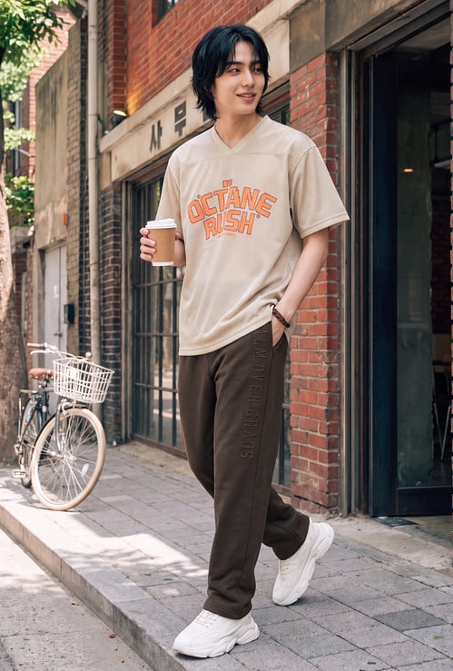 URB_N Men Solid Pull-on Pants