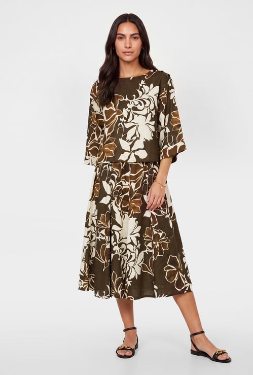 Women Floral Print Top