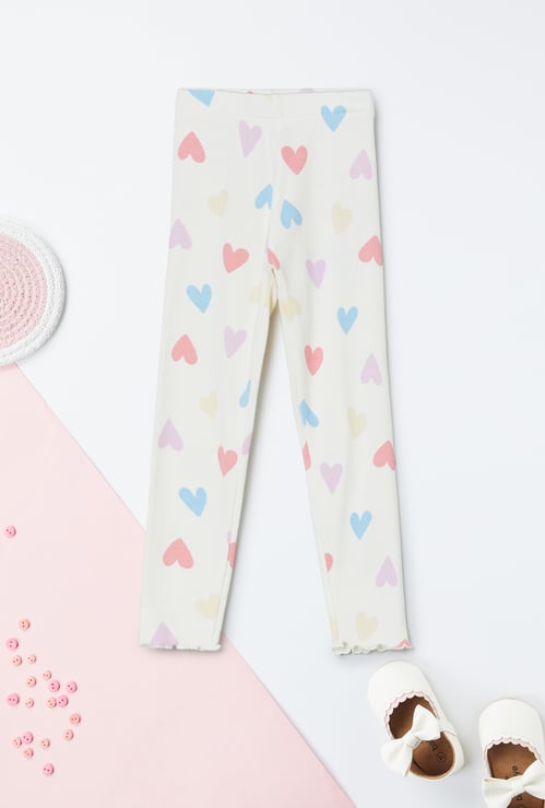 Girls Printed Leggings