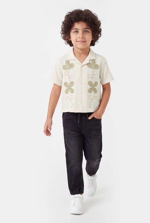 Boys Embroidered Shirt