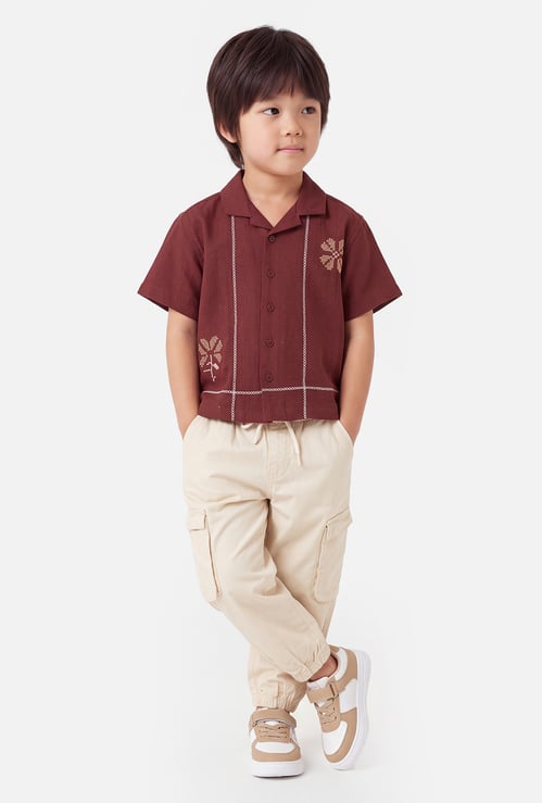 Boys Embroidered Shirt