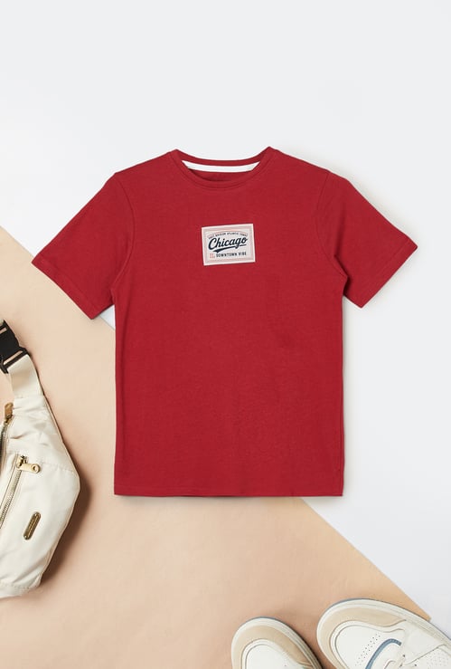 Boys Solid T-shirt