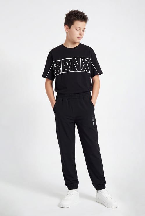 Boys Solid Joggers
