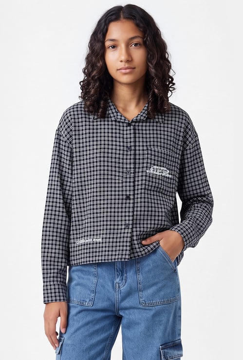 Girls Checked Shirt