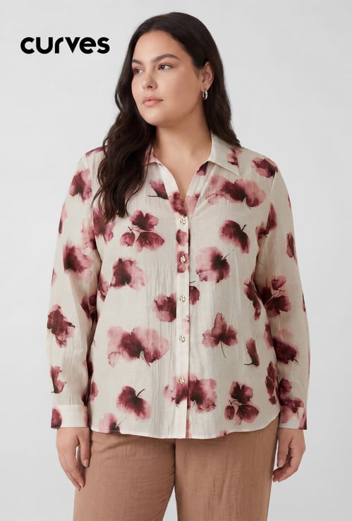 Women Floral Print Blouse