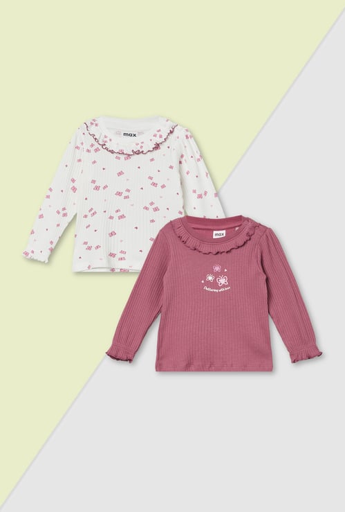 Girls Assorted Tops - Pack of 2
