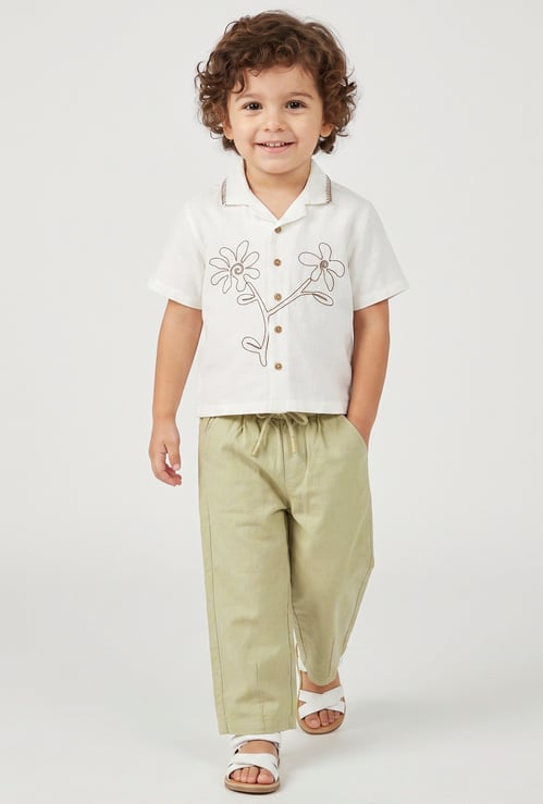 Boys Solid Trousers