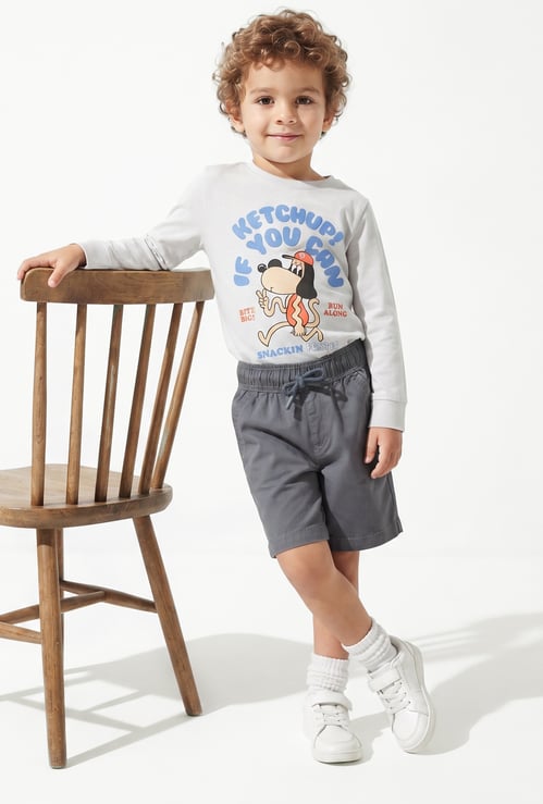 Boys Solid Shorts