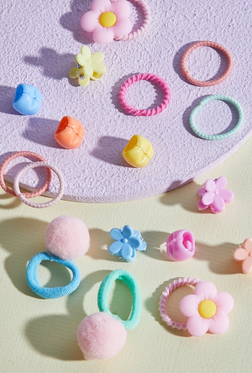 Girls Assorted Hair Accessory Set