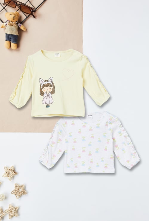 Girls Assorted Tops - Pack of 2