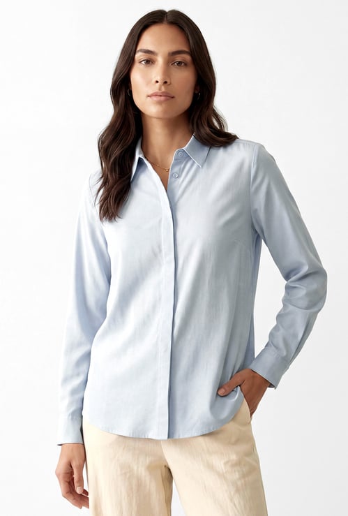 Women Solid Shirt