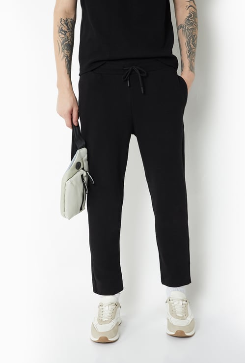 Men Solid Track Pants