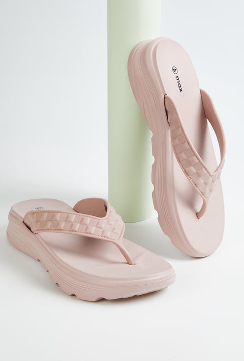 Women Textured Flip-Flops