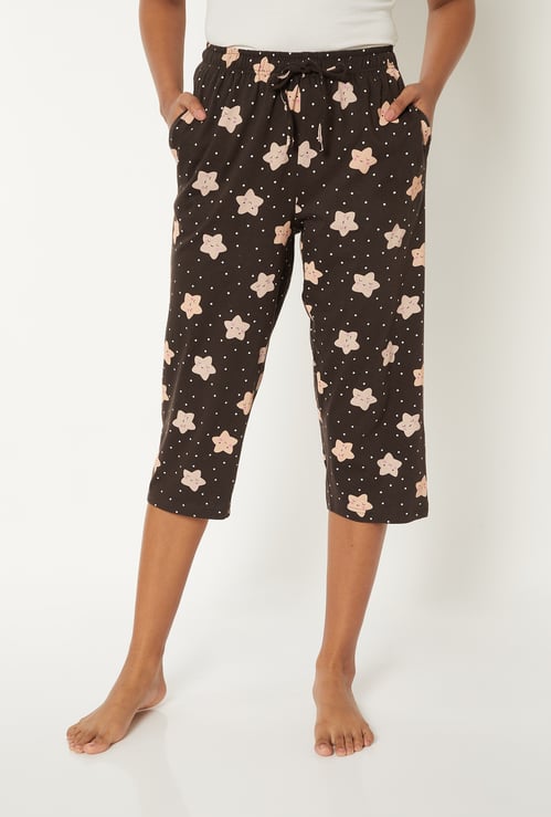Women Printed Capris