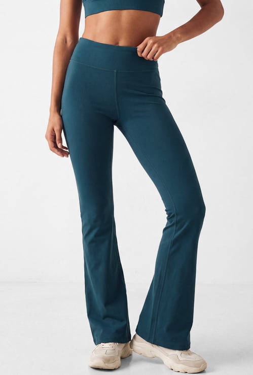 Women Flared Performance Tights