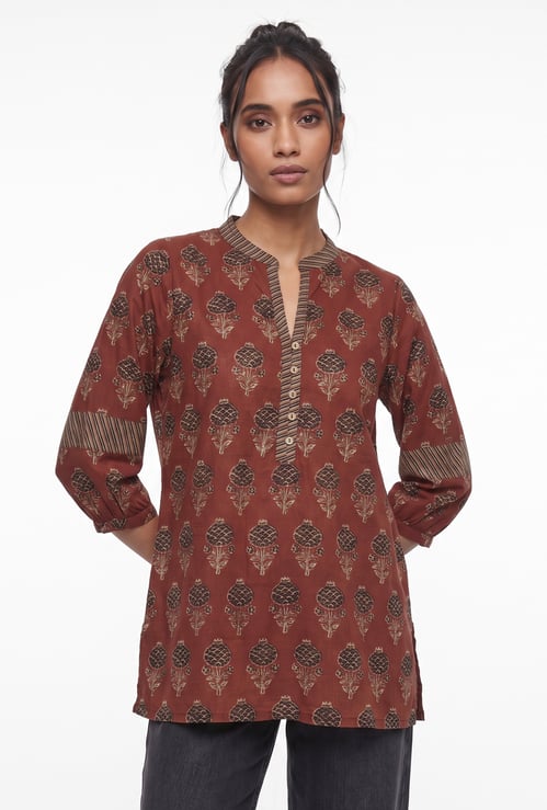 Women Printed Straight Kurti