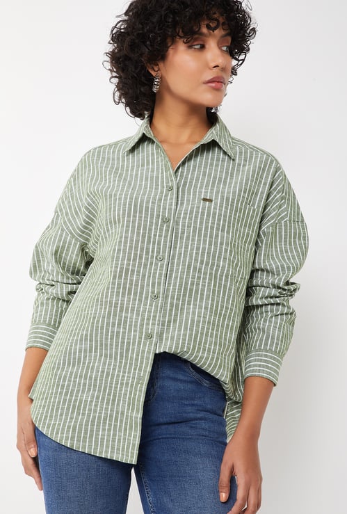 Women Striped Shirt