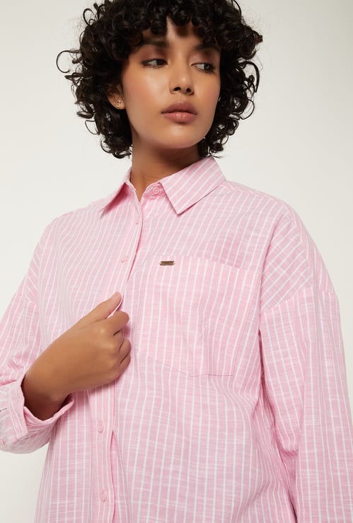 Women Striped Shirt