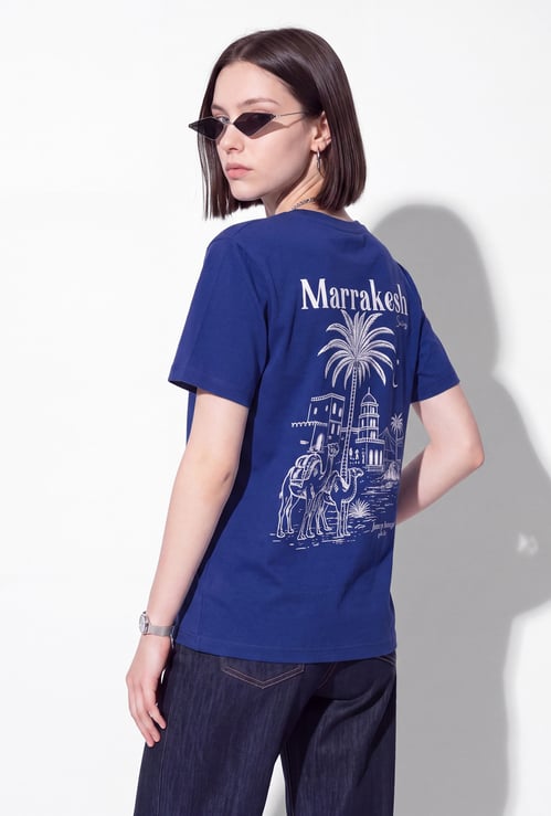 URB_N Women Relaxed Printed T-shirt