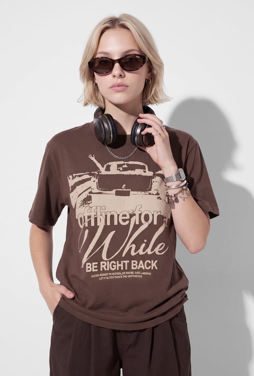 URB_N Women Graphic T-shirt