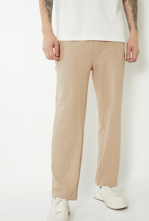 Men Solid Track Pants