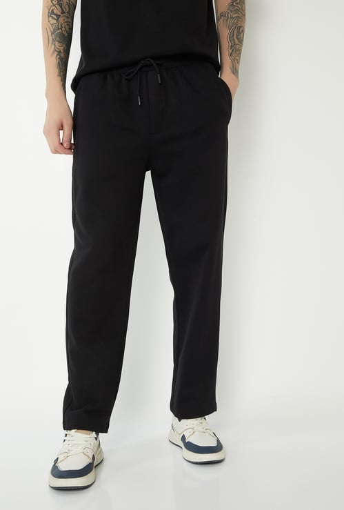 Men Solid Track Pants
