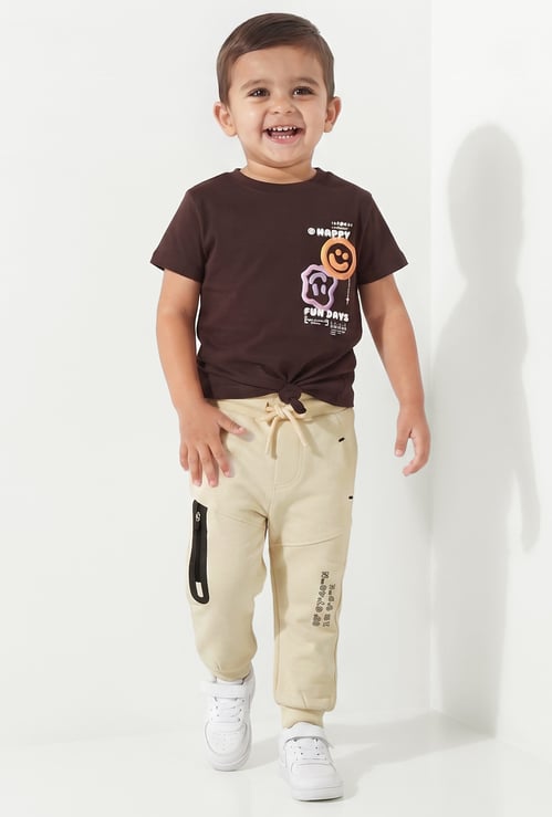 Boys Solid Joggers