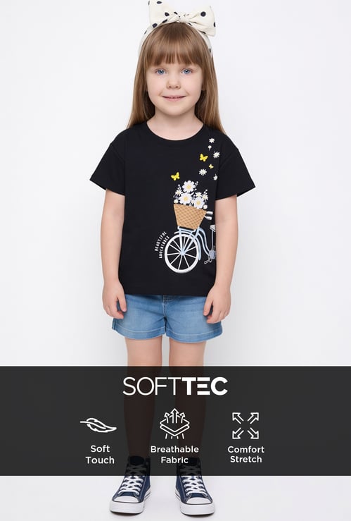 Girls Printed T-shirt