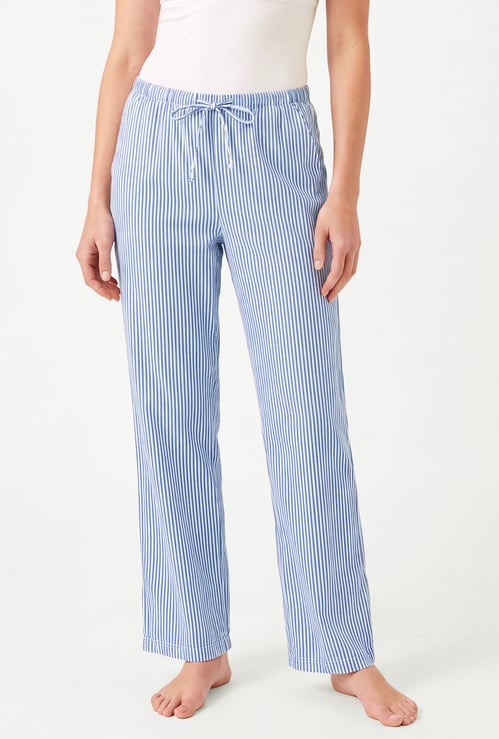 Women Striped Pyjama