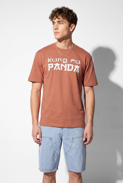 URB_N Men Oversized Kung Fu Panda T-shirt