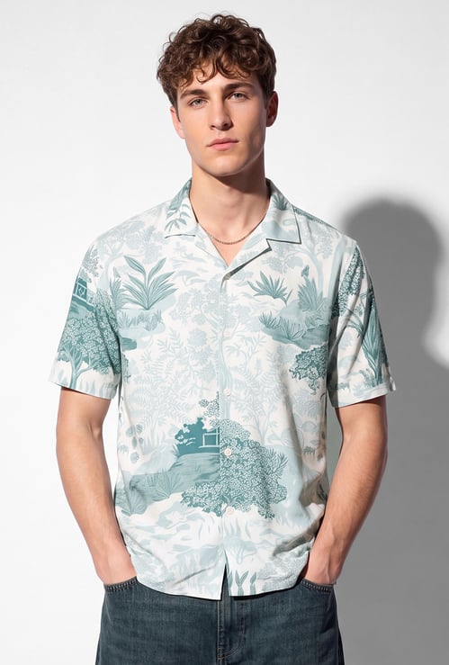 URB_N Men Printed Resort Shirt