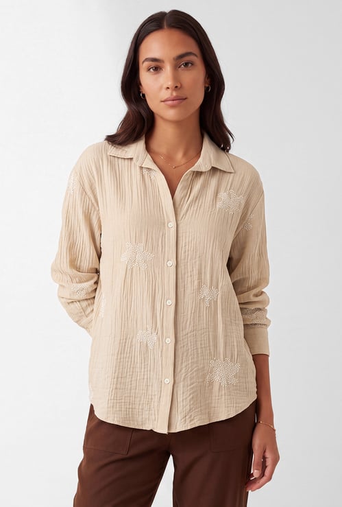 Women Embroidered Shirt