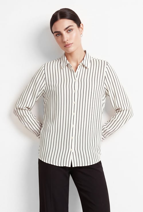 Women Striped Shirt