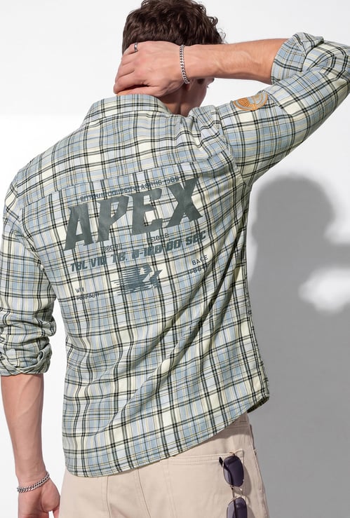URB_N Men Checked Shirt