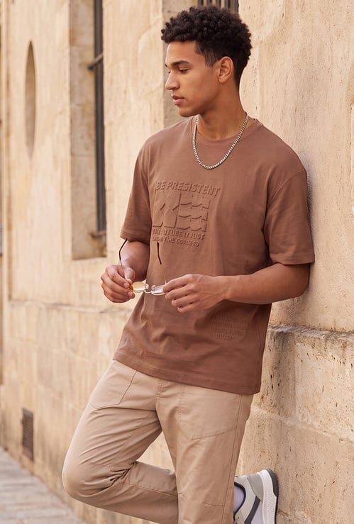 URB_N Men Oversized Printed T-shirt
