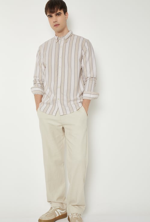 Men Striped Regular Fit Shirt