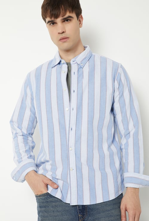Men Striped Regular Fit Shirt