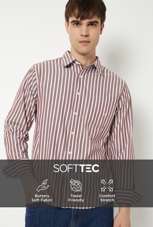 Men Striped Regular Fit Shirt