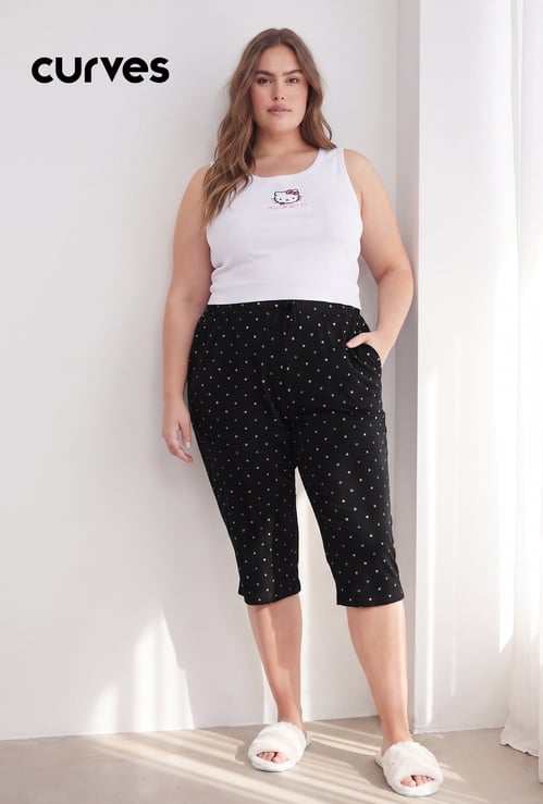 Women Printed Capri