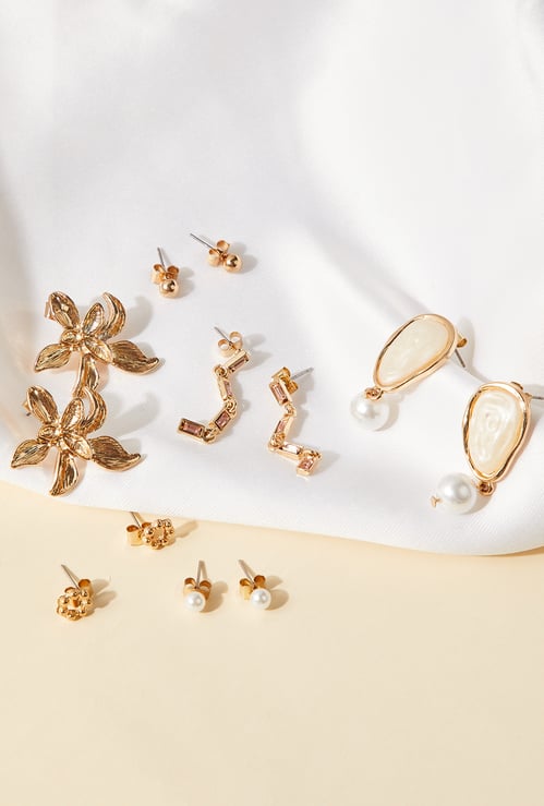 Women Assorted Earrings - Pack of 6