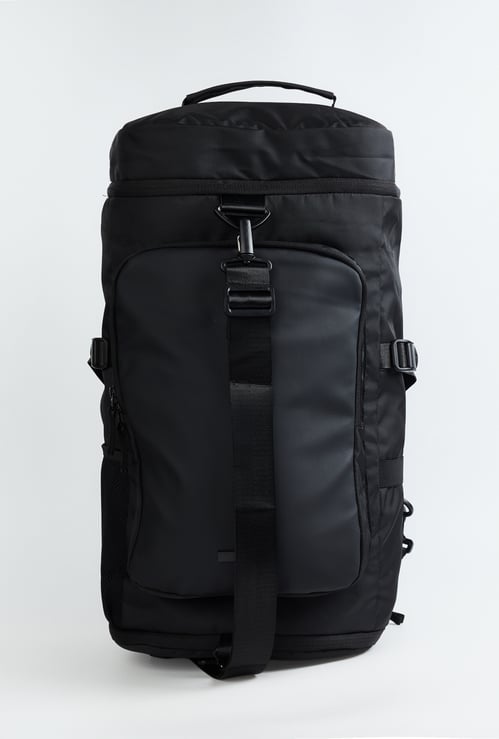 Men Solid Gym Bag