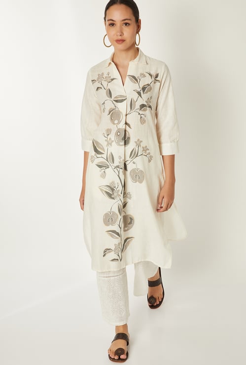 Women Printed Straight Kurta