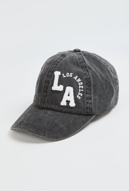 Girls LA Embroidered Baseball Cap