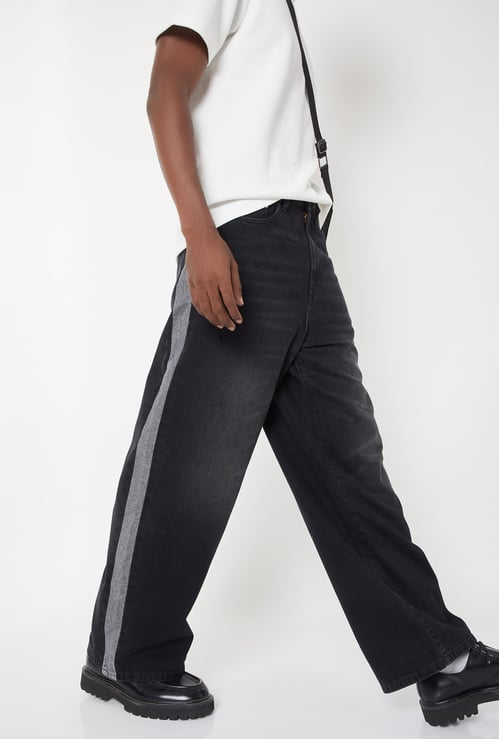 Men Loose-Fit Baggy Jeans