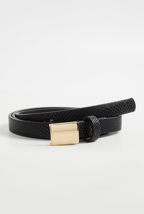 Women Embossed Belt