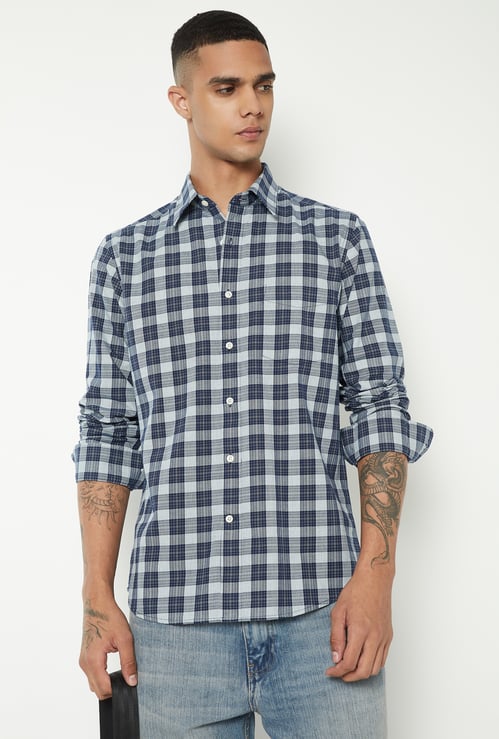 Men Checked Regular Shirt